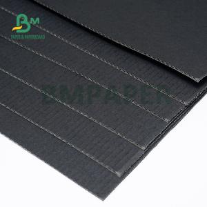  120+120+120gsm 3 layer Black Corrugated Cardboard Paper For Mailer Box E Flute Manufactures