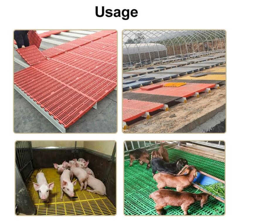 PSF Goat Farming Plastic Flooring 50mm Plastic Slatted Flooring For Sheep