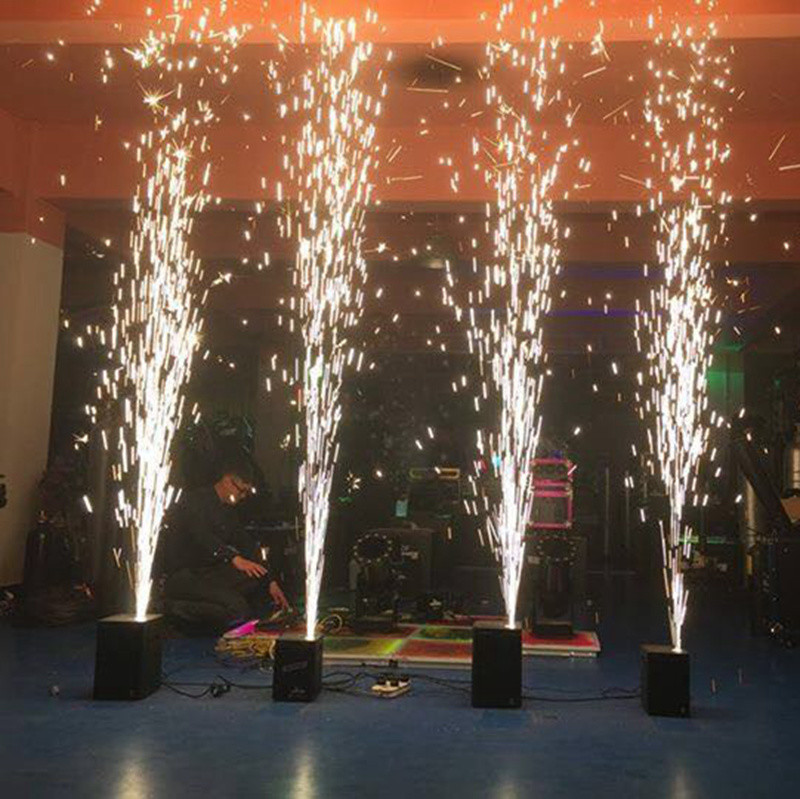 Stage Wedding Opening Ceremony UL CE Listed Wireless DMX Cold Spark Machines