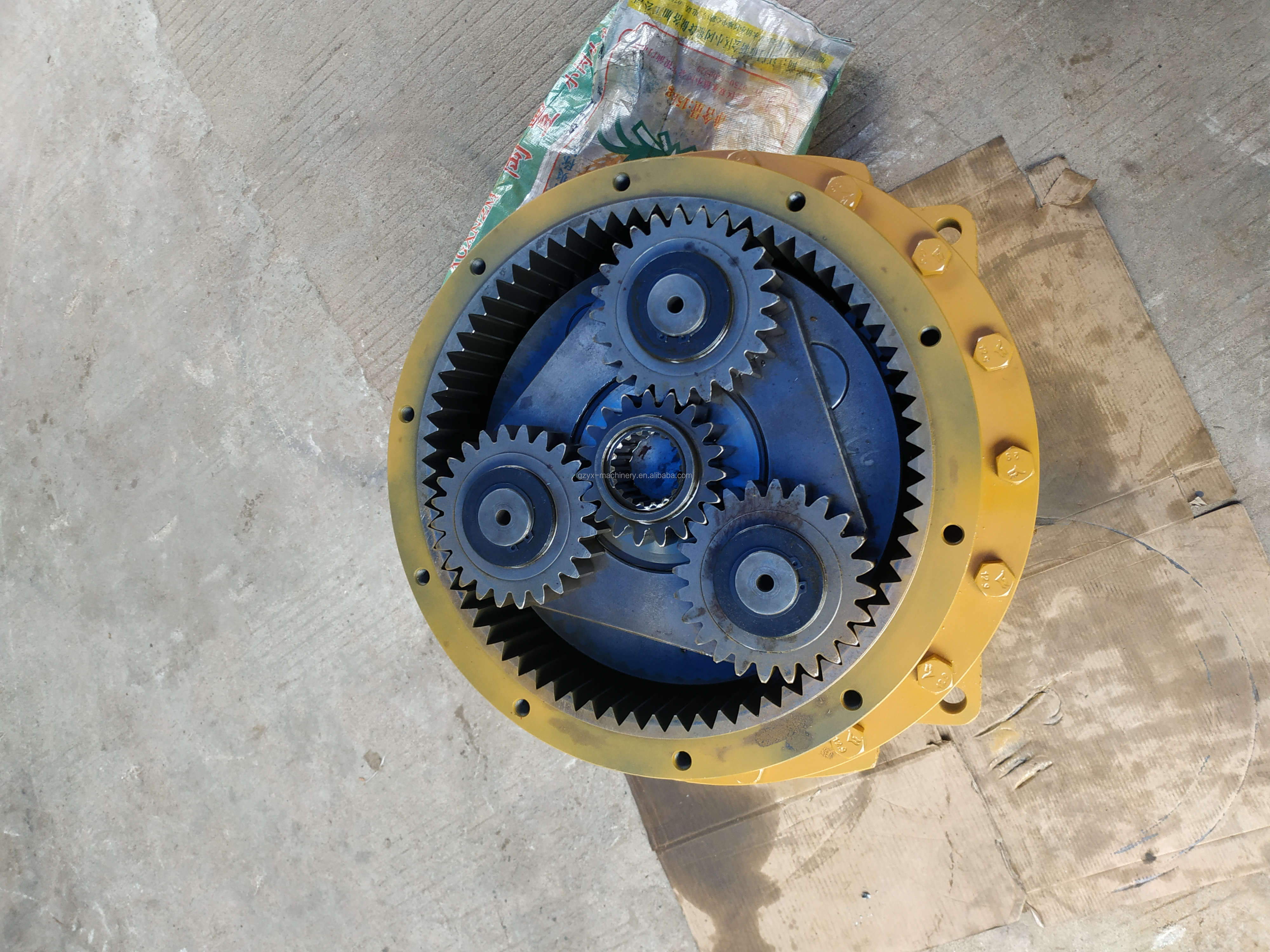 PC400-7 Excavator Swing Gearbox PC450-7 Komatsu Swing Device Excavator