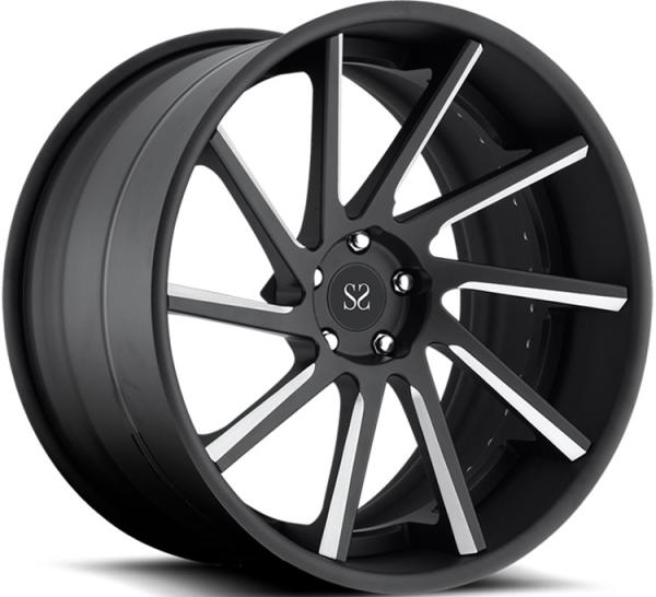 18 19 20 21 22 Inch Pcd 5x130 Boxster Wheels 3-Pc Forged Aluminum Alloy A6061 T6