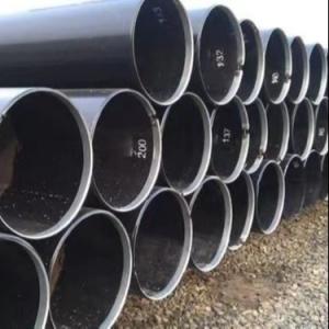China 0.4mm to 8mm Wall Thickness 4 Inch ERW Black Welded Steel Pipes API 5L X60 ASTM A179 on sale