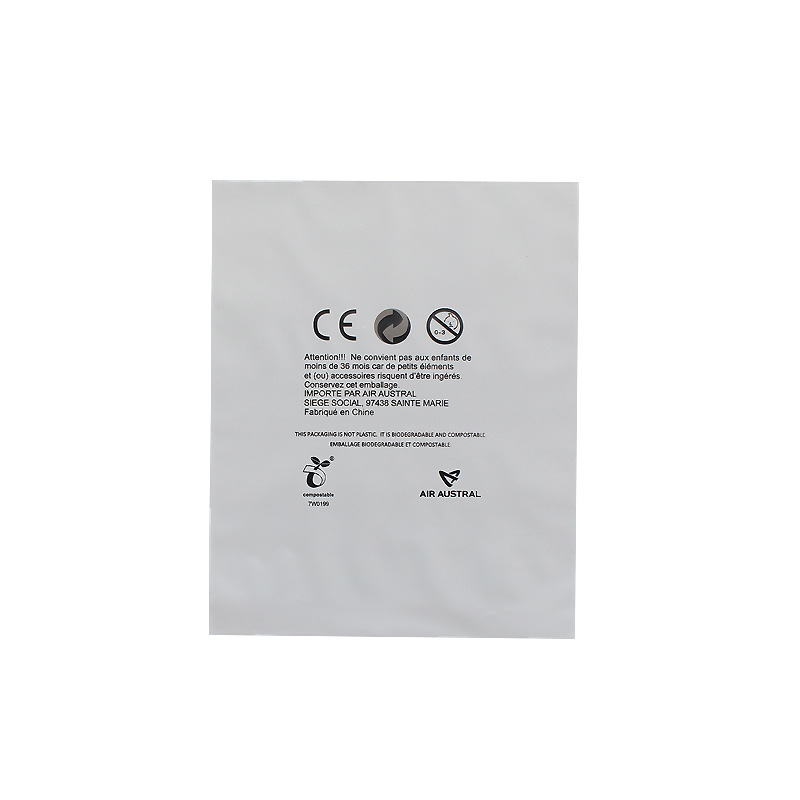 50-200microns PVC Bio Degradable Bag for Jewelry Packaging 2023 Compostable Thickened