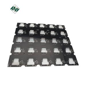 Fast 94v0 FR4 Prototype PCB Assembly Black Color Multi Function