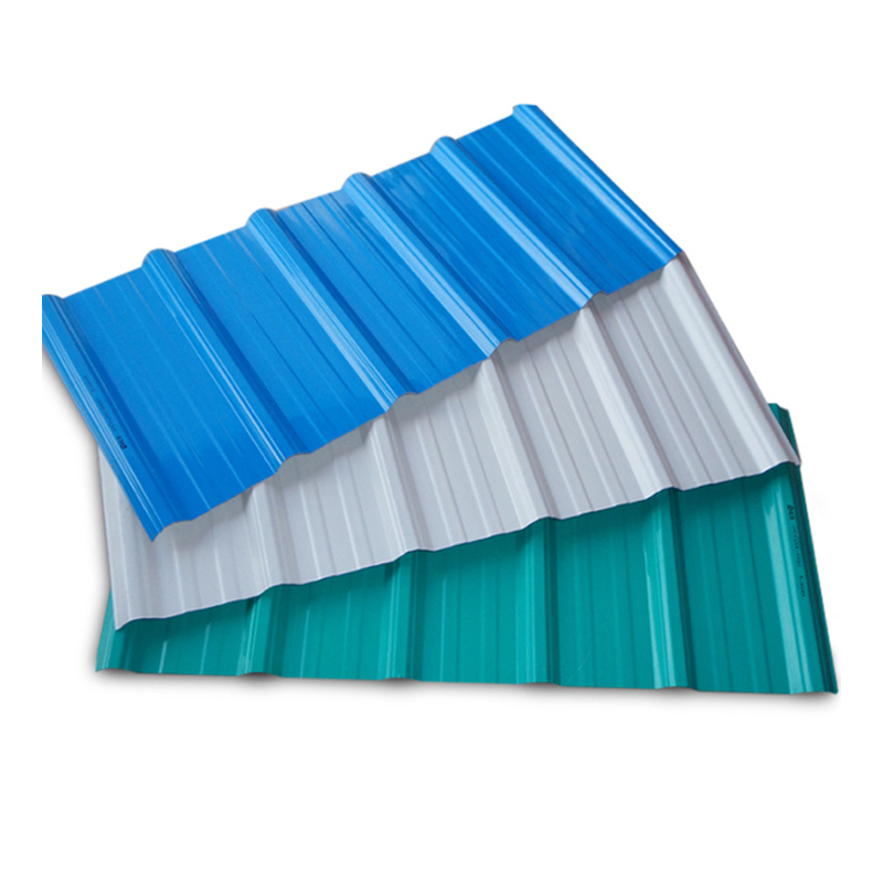 Metal Building Materials Prepainted Galvanized Steel Tile 1219mm Width G550 Zinc Coating Corrugated Color Steel Roofing Sheet