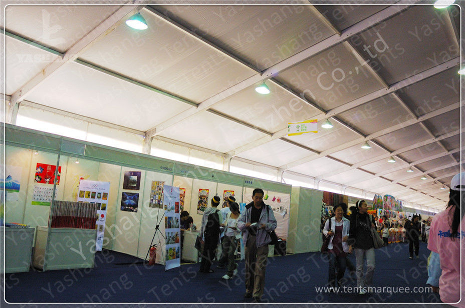 30x200 M 6000 Sqm Giant A-frame Aluminum Outdoor Exhibition Tents , Trade Show Canopy Tents