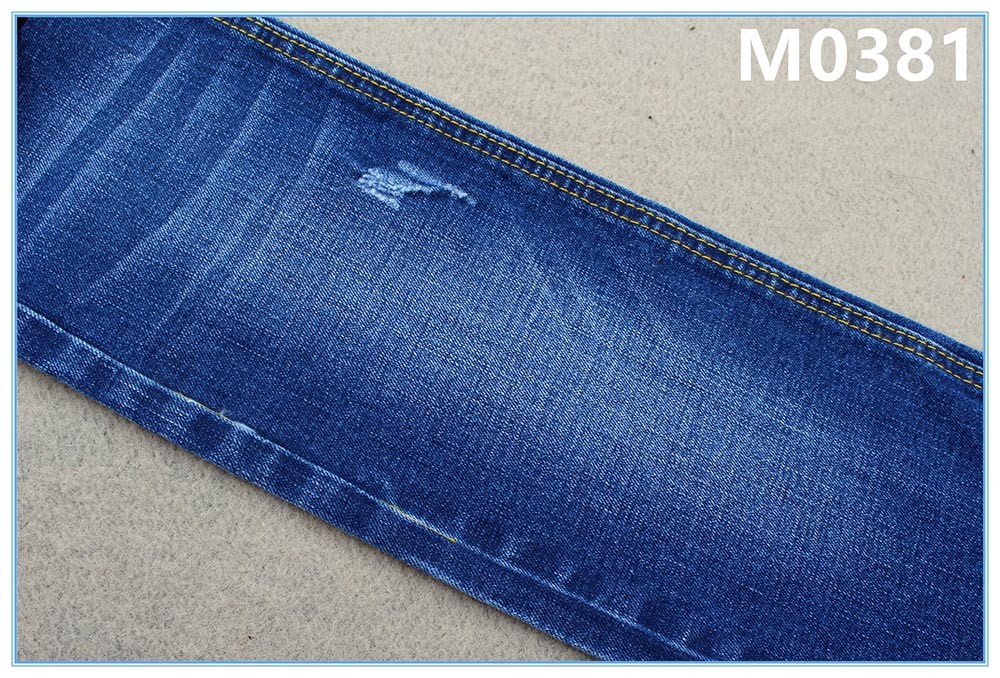 Washed Cotton Spandex Denim Fabric