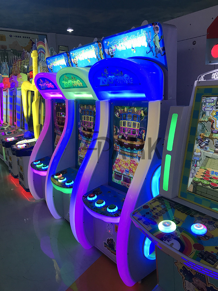 Galaxy Animal City Amusement Electric Kids Video Game Machine 12 Month Warranty