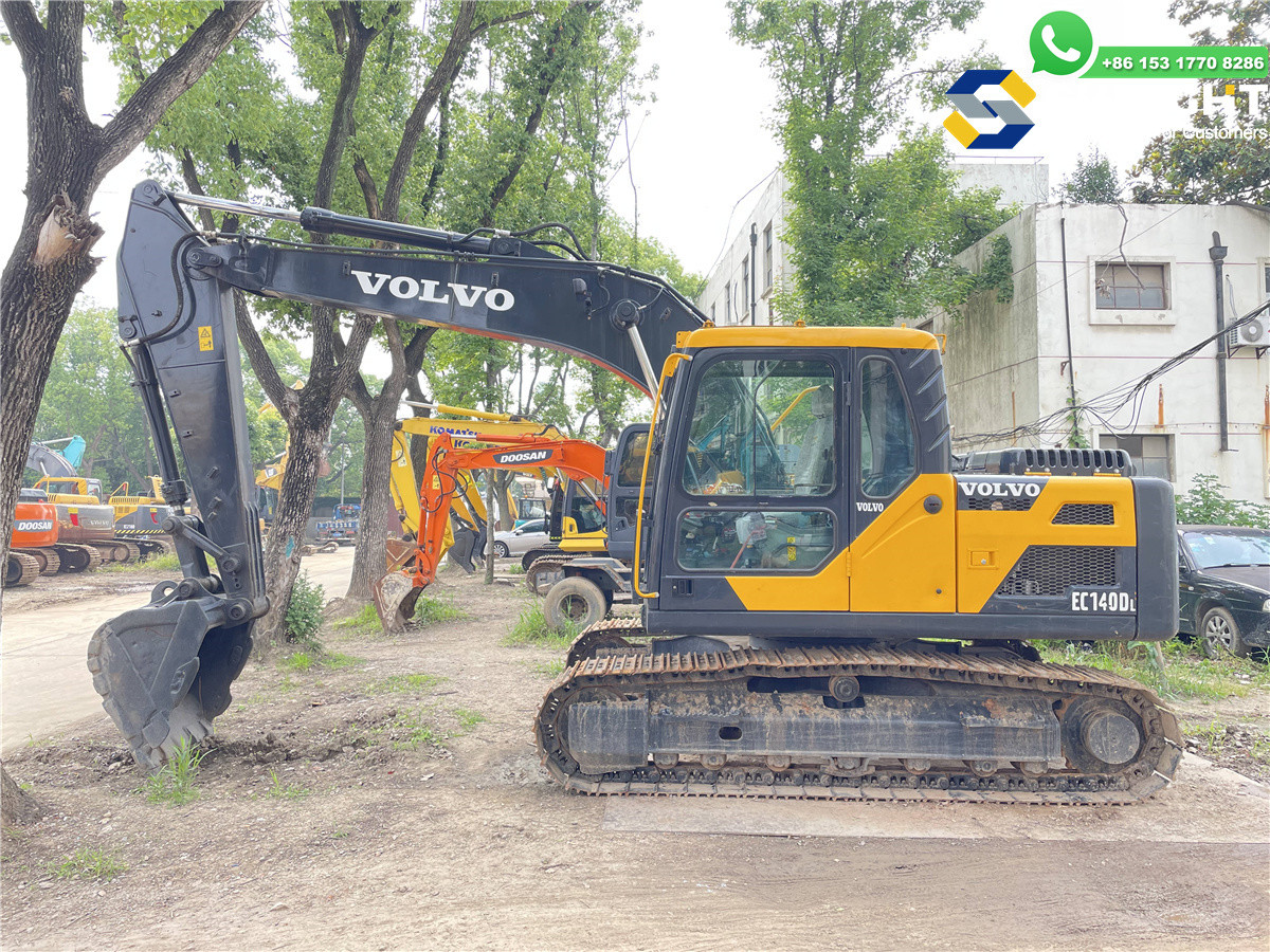 Sell Well Perfect Working Condition Medium Volvo EC140 Original Second-Hand Digger Earth Moving Machine VOLVO EC140 Excavator