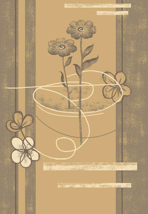 New Chinese style flower polypropylene wilton area rug