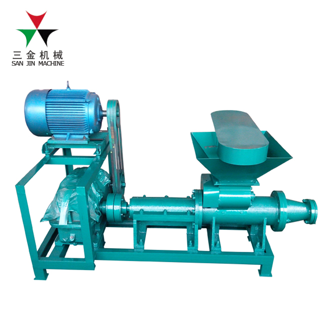 50mm 11kw PLC Smoke Free Charcoal Briquette Machine