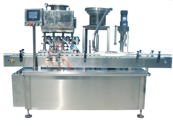 ODM Essential Oil Dispenser Pump Filling Capping Machine For 100-1000ml Bottle