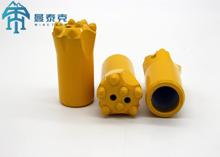 36mm Tapered Button Bit Long Skirt Design Rock Drilling Tools