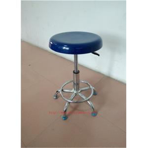 Steel Back Frame Lab Chairs And Stools , Customized Made Revolving Lab Bench