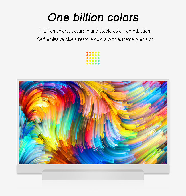 See Through OLED Screen Android Transparent Digital Screen Interactive