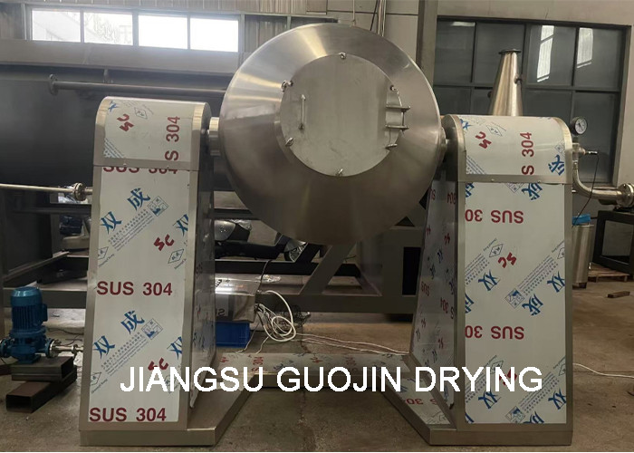 500L Inside Volume Vacuum Drying Machine with Stainless Steel 304 and Button Control System