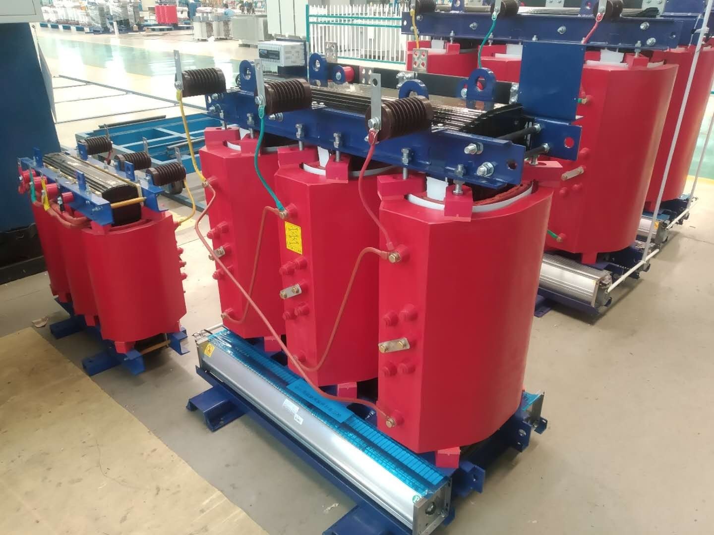 3-Phase 11/0.4kv 1250kVA Dry Type Power Transformer with Cooling Fans