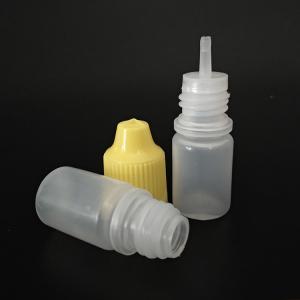 Transparent Black Customize Glass Plastic Dropper Bottles with Smooth Surface
