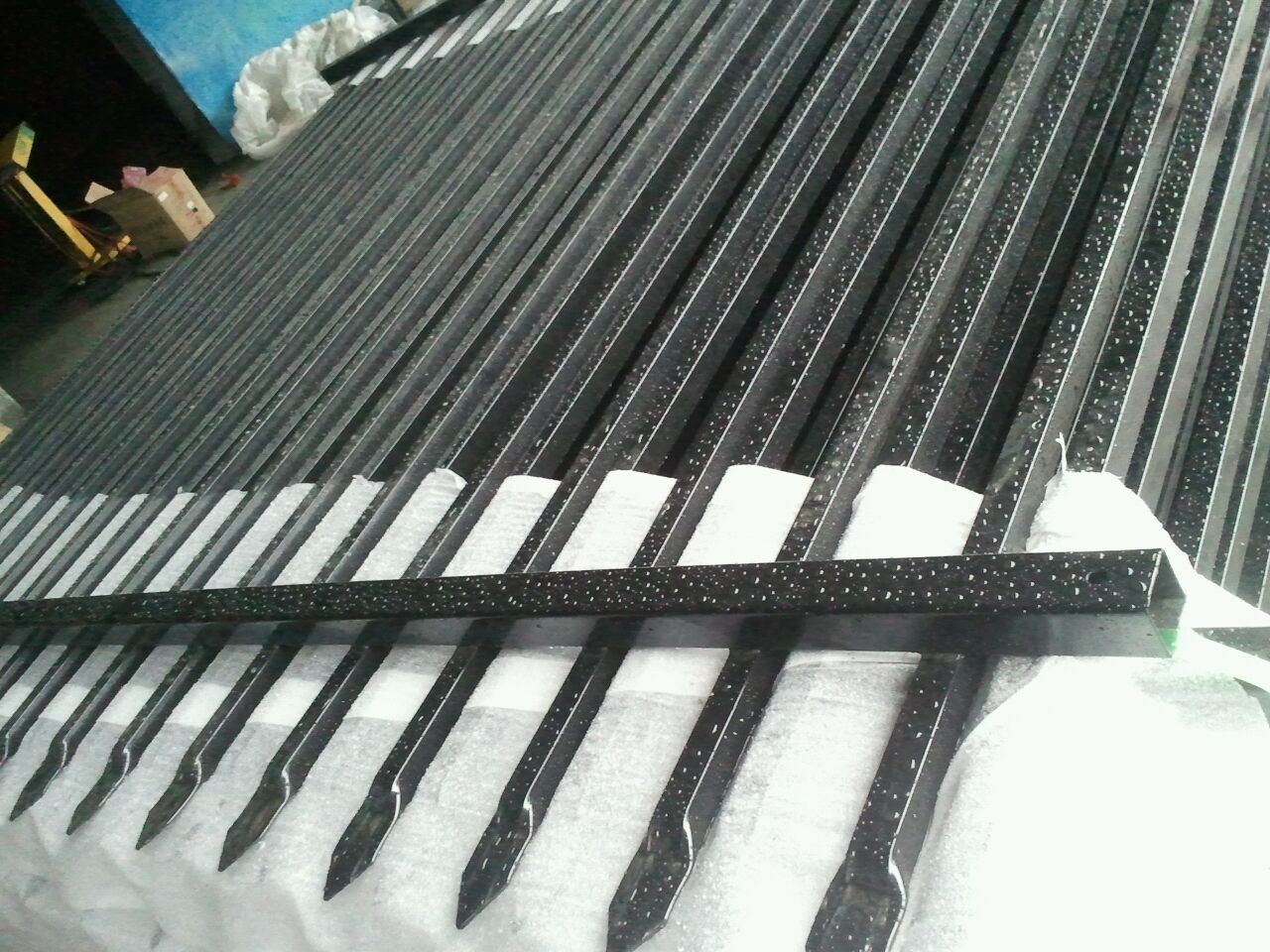 Steel Iron Fence Spear Top Fence Panels 2400mm (H) x 2100mm (W)