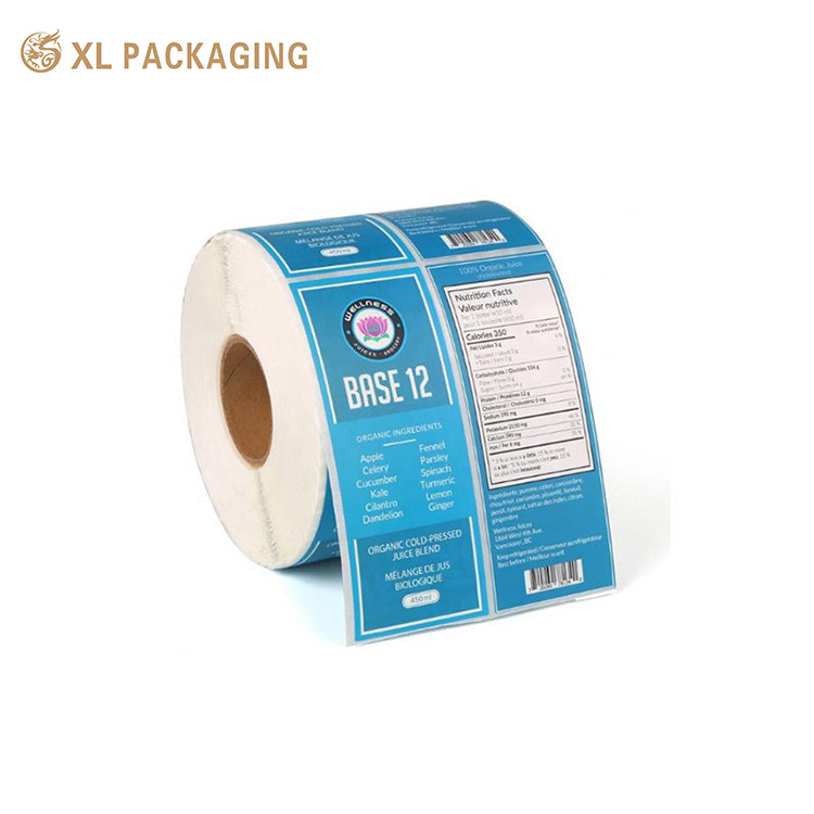 5000pcs Roll Customized Designs Wedding Stickers Round Floral Decoration for Scrapbooking