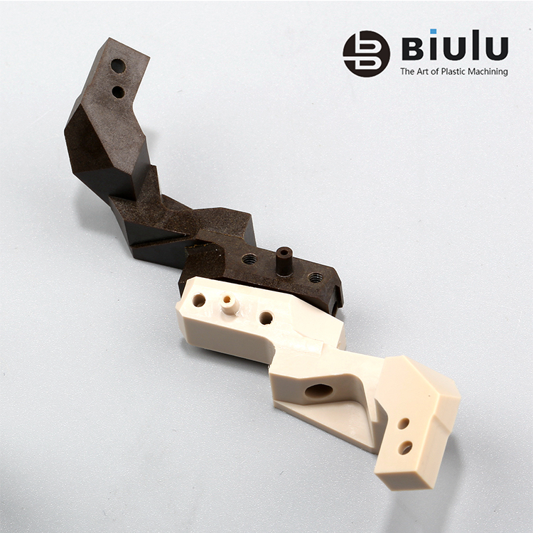 PFA PET / PETP Cnc Plastic Turning Custom Size For Home Appliance / Aviation