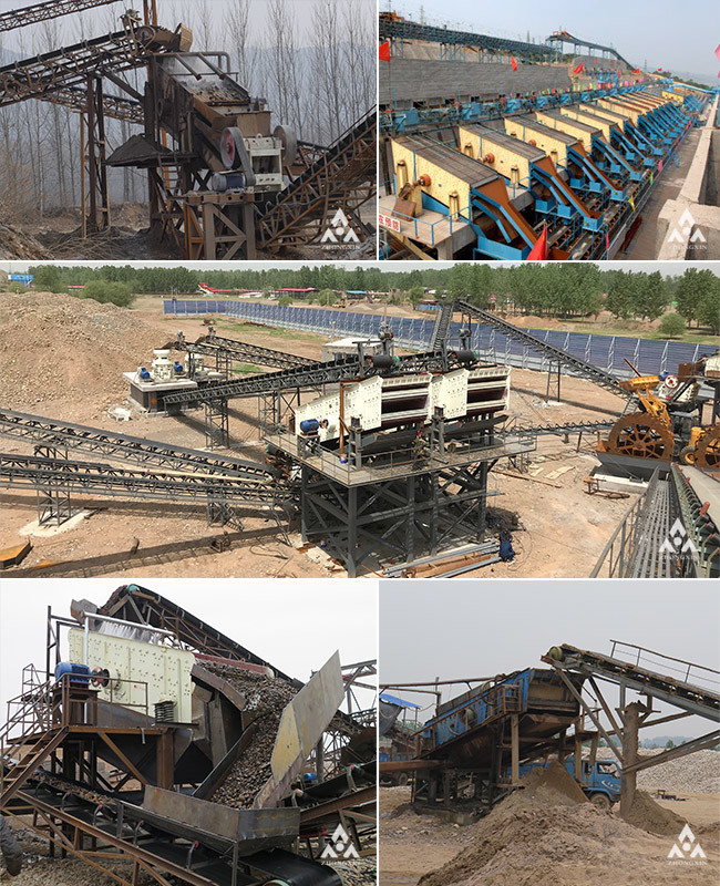 Circular Mobile Sand Vibrating Screen Made by Zhongxin Machinery Company circular YK vibrating screen