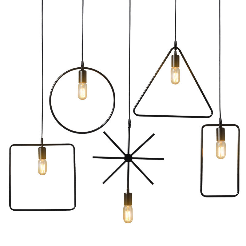 Loft Individual pendant lights For Kitchen Dining room Bar Shop Lighting (WH-VP-29)