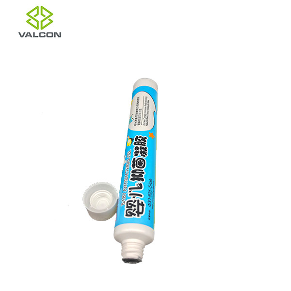Medical Custom Tube Packaging White Screw Cap Offset Printing Diameter 19 MM