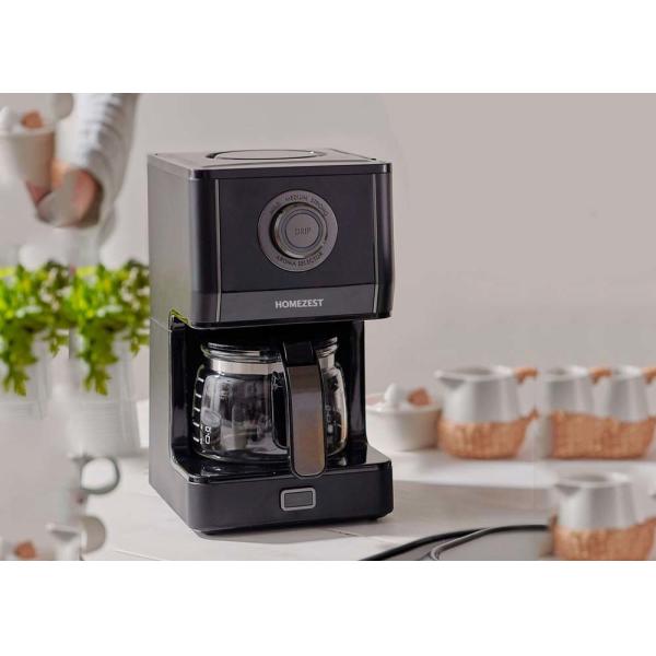 Quality CM1003AE Classic Design with Aroma selector filter coffee maker 650ml with wooden surface treatment for sale