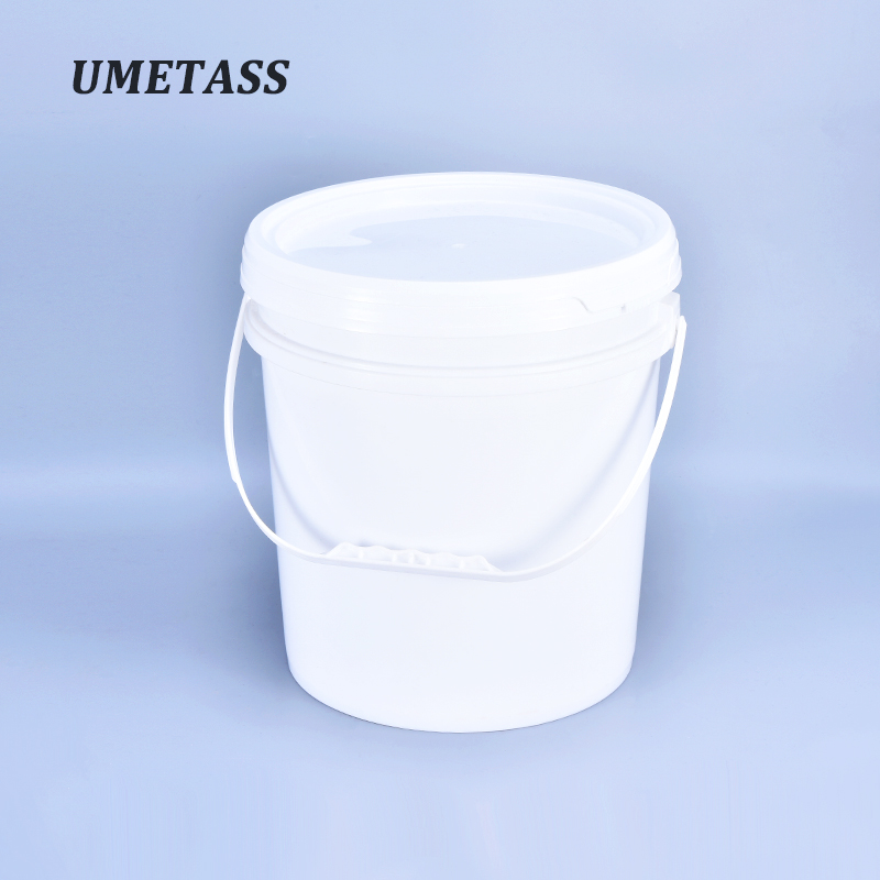 10L Food Grade Plastic Bucket for Ice Cream Biscuit Oil Durable and Tamper Evident