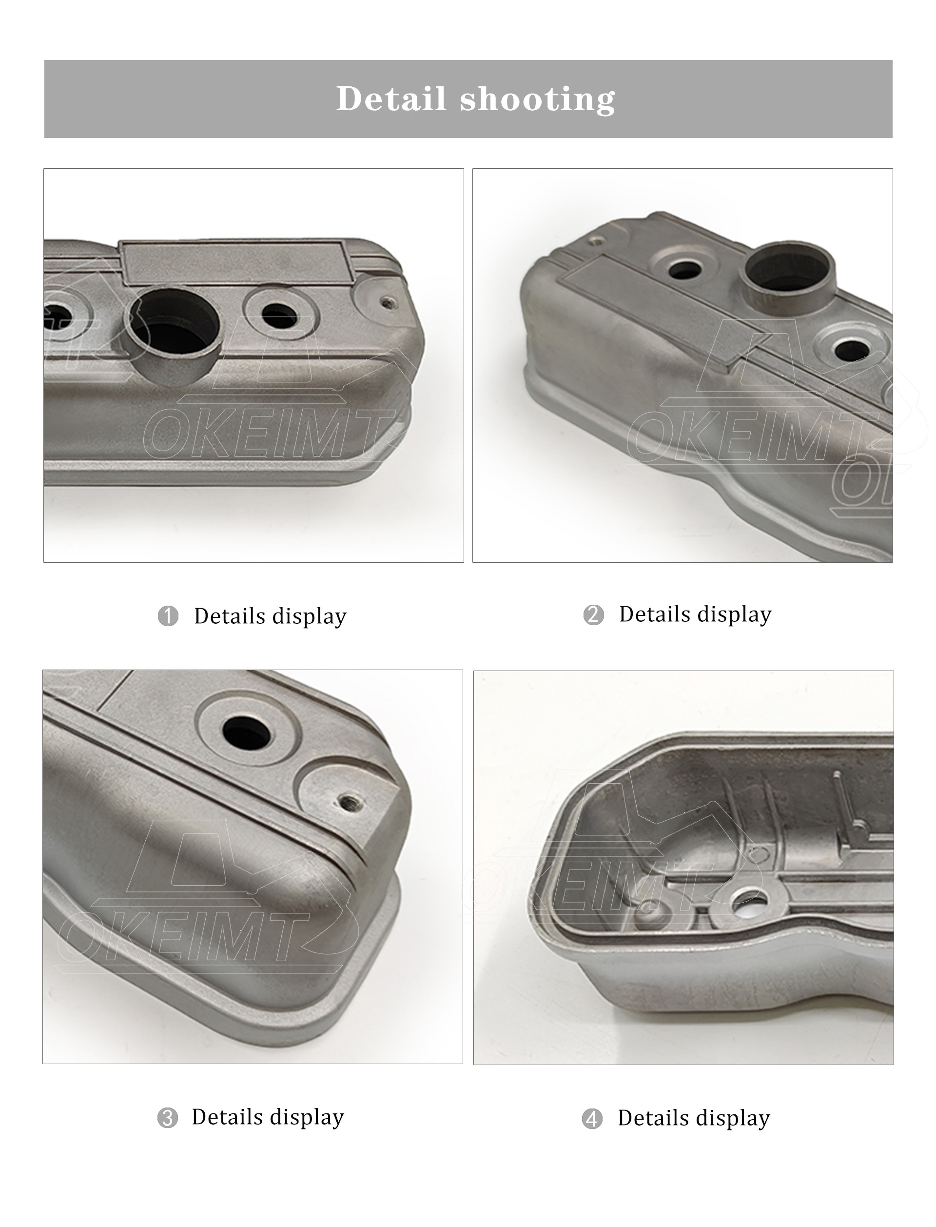 403643051824 Valve Chamber Cover 4BD1 Engine Valve Cover Quality Excavator Parts Supplied