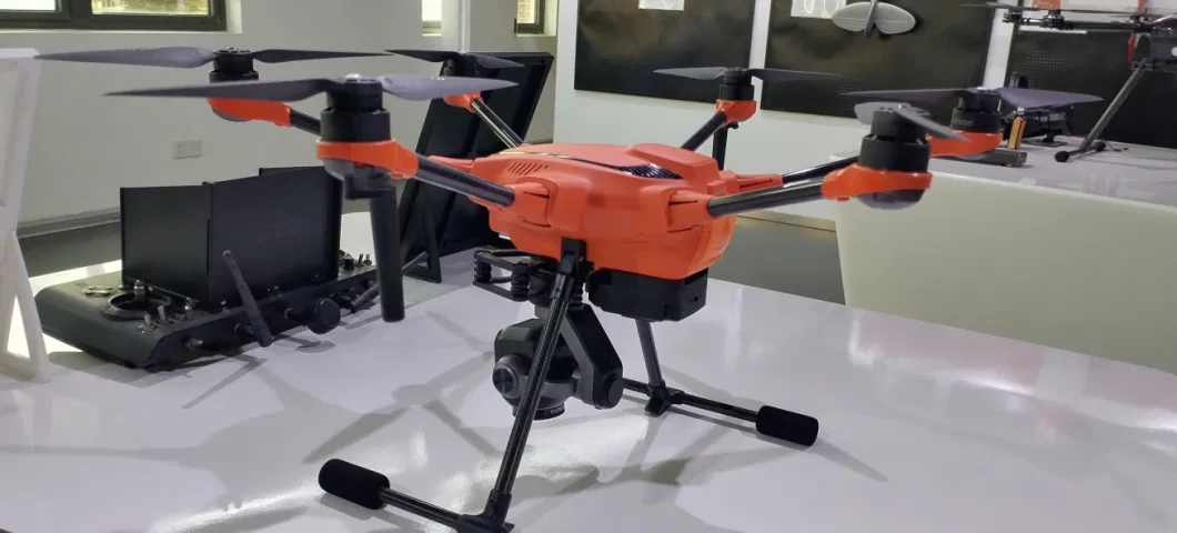 Day and Night Long Time Tethered Drone Uav for Surveillance