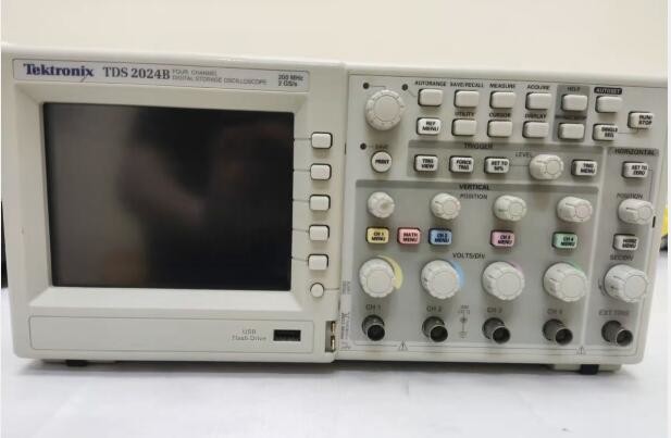 Used Tektronix TDS2024B Multi-Channel 4CH 2GSs 200MHz Color DSO Good Condition