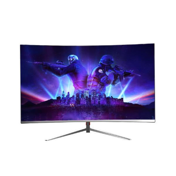 Custom 27 Inch Curved Gaming Monitor 100Hz 144Hz LED Monitor White Computer