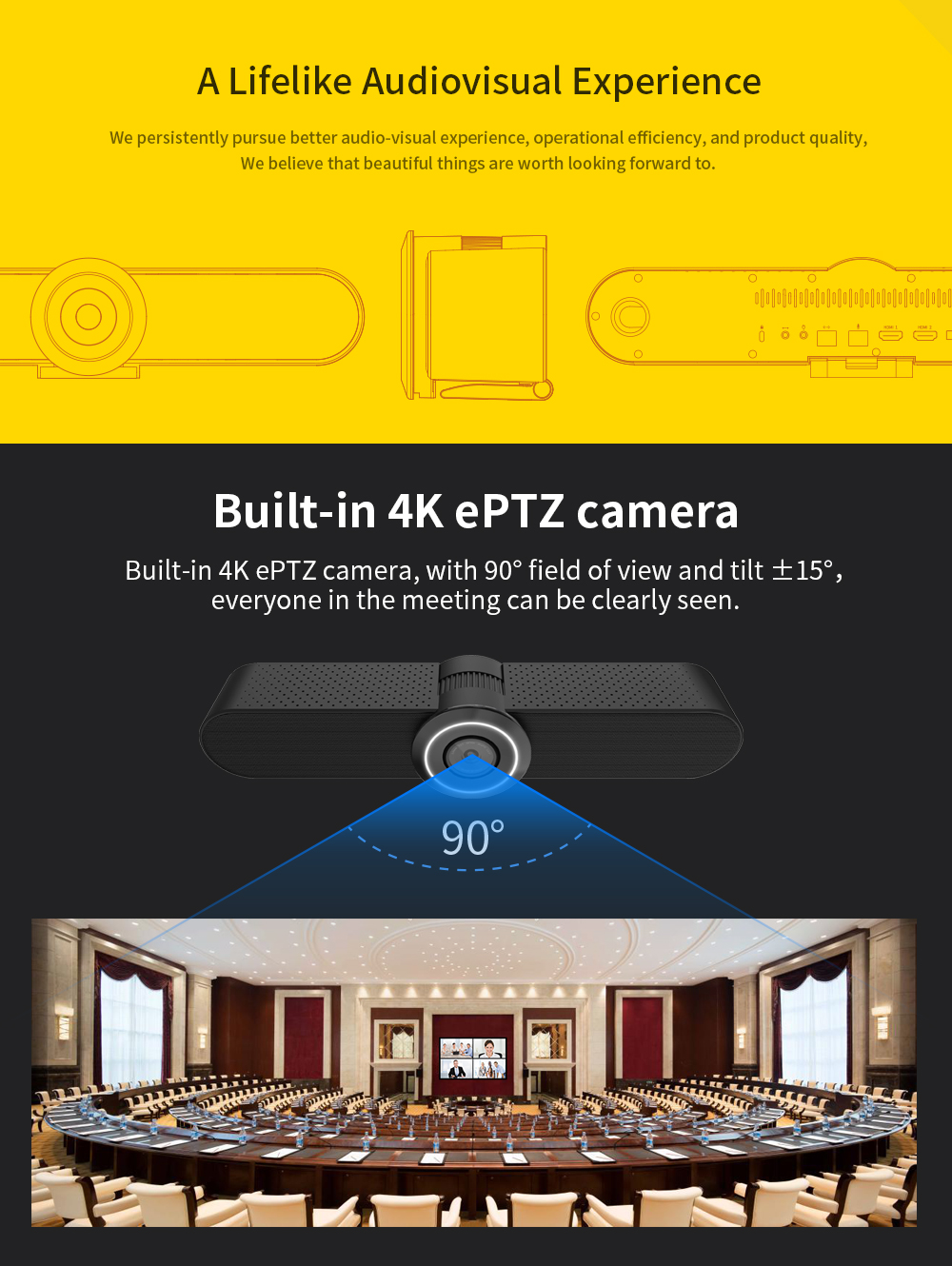 Android video conference system video conferencing camera
