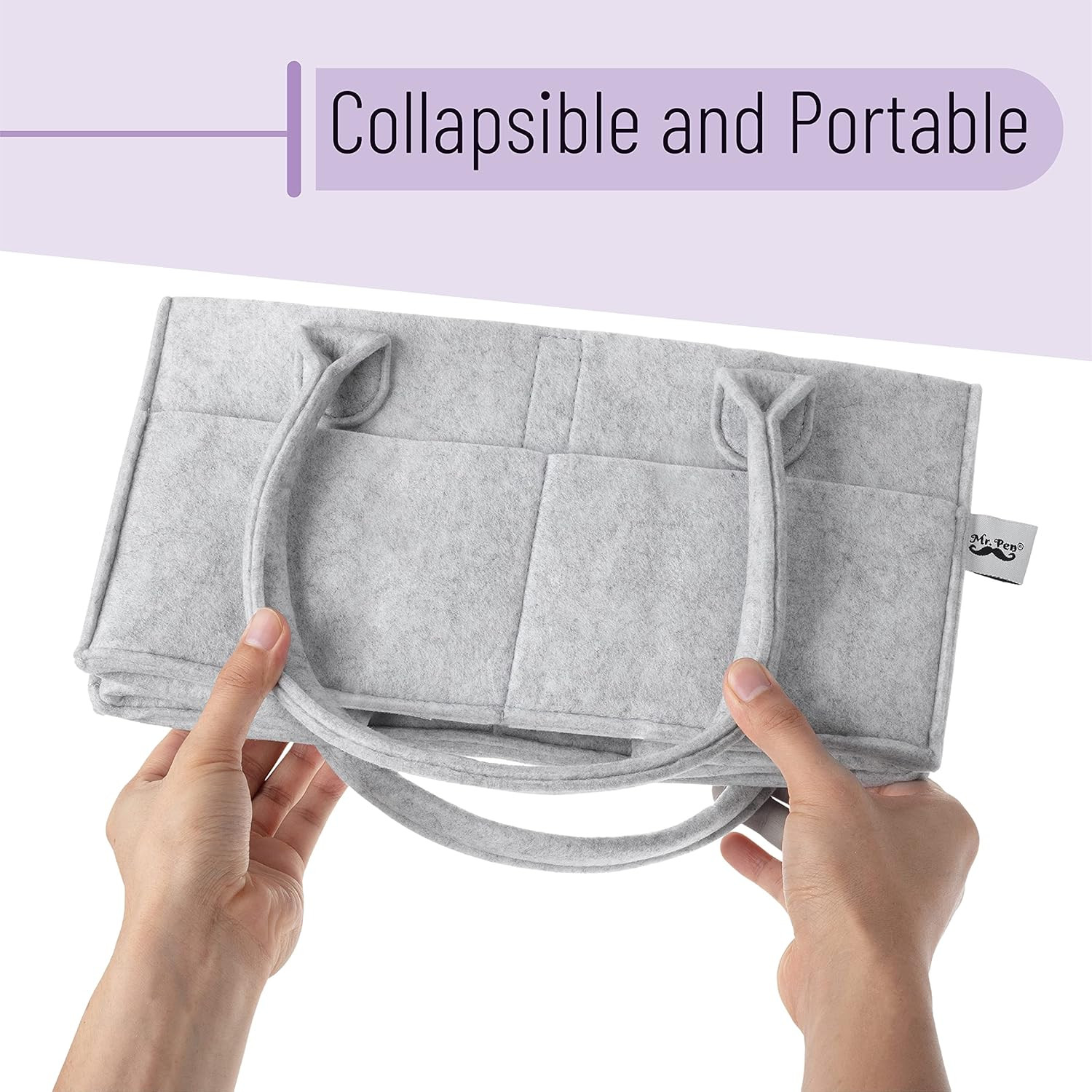 Simplify Your Life as a Parent with Felt Storage Boxes 10 quot x 6.3 quot x 12.5 quot