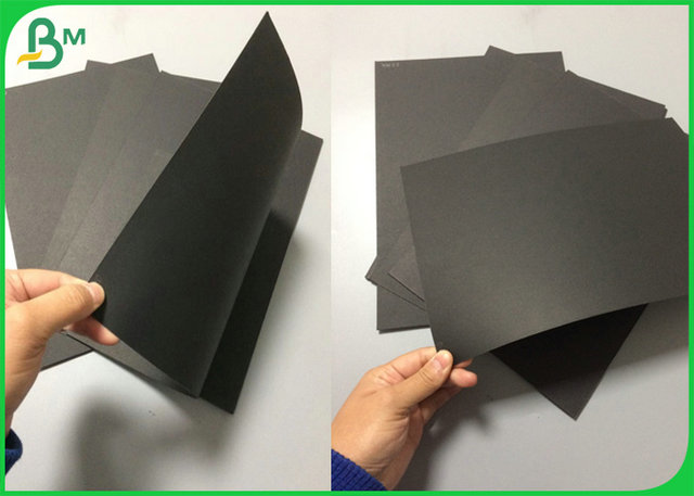 Degradable 110gsm 120gsm Black Printable Paper With Offset Printing effect 