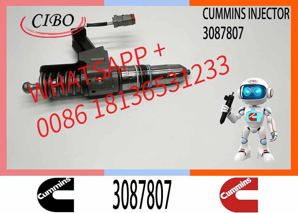 Diesel engine parts common rail fuel injector 3411764 3087733 3087807 for Cummins Engine N14