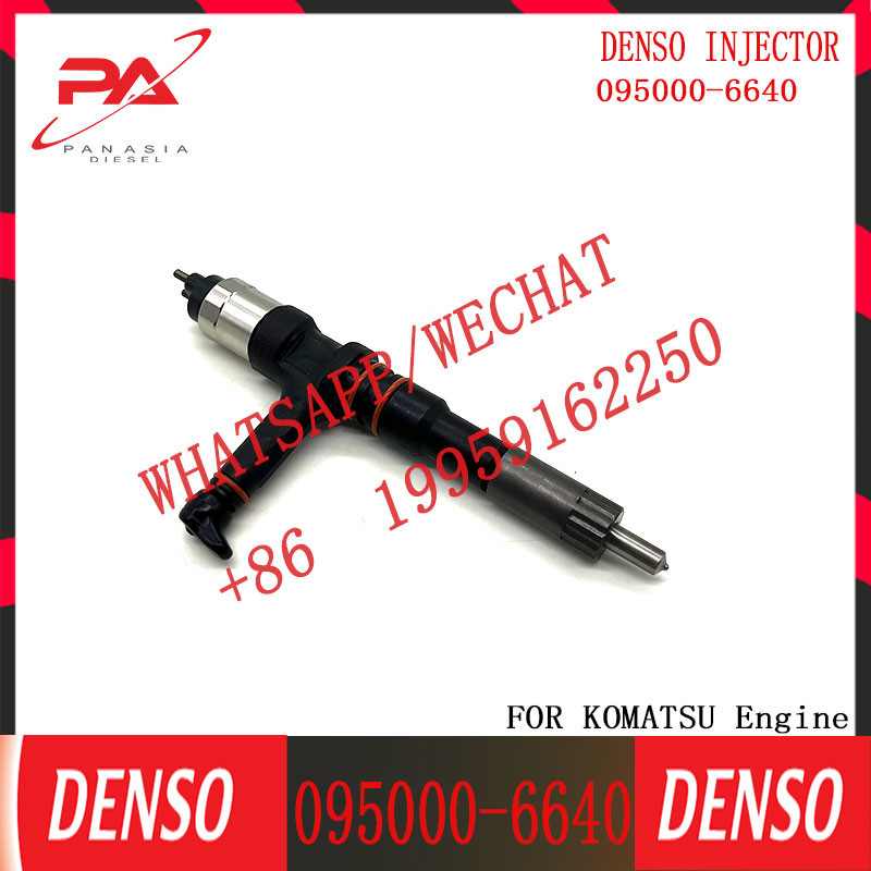 6D125 Diesel Common Rail injector 095000-6640 fuel injector 6251-11-3200