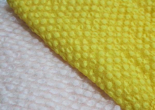 White Stretch Lace Fabric