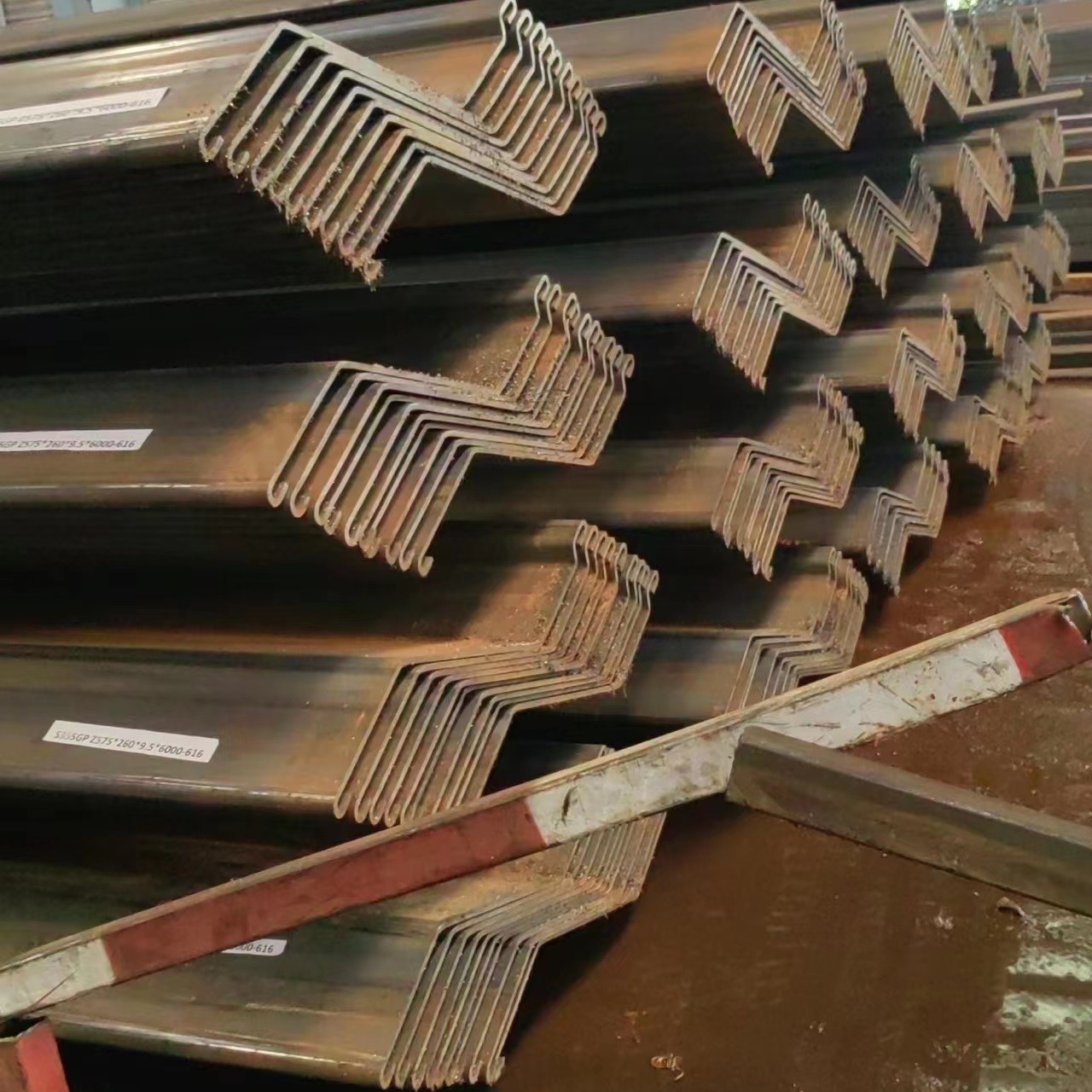 U Type Hot Rolled Steel Sheet Pile Price Per Ton/Type 3 Type 4 Hot Rolled Steel Sheet Pile