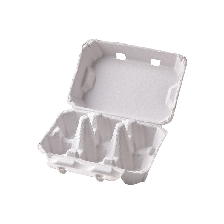 Biodegradable Blank Egg Cartons Bulk Pulp Lining Unbleached OEM
