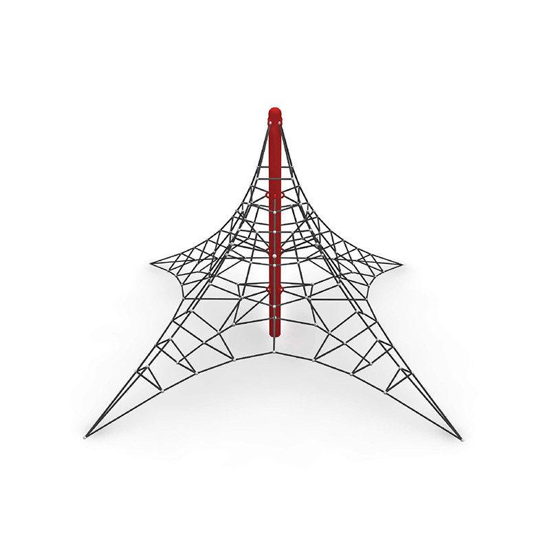 Outdoor Reinforced Playground Climbing Net Lunar Climbing Net For Kids