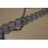 Buy cheap Floral Guipure Lace Trims , Bicolor Tulle Lace Trims OKEO TEX 100 Approved from wholesalers