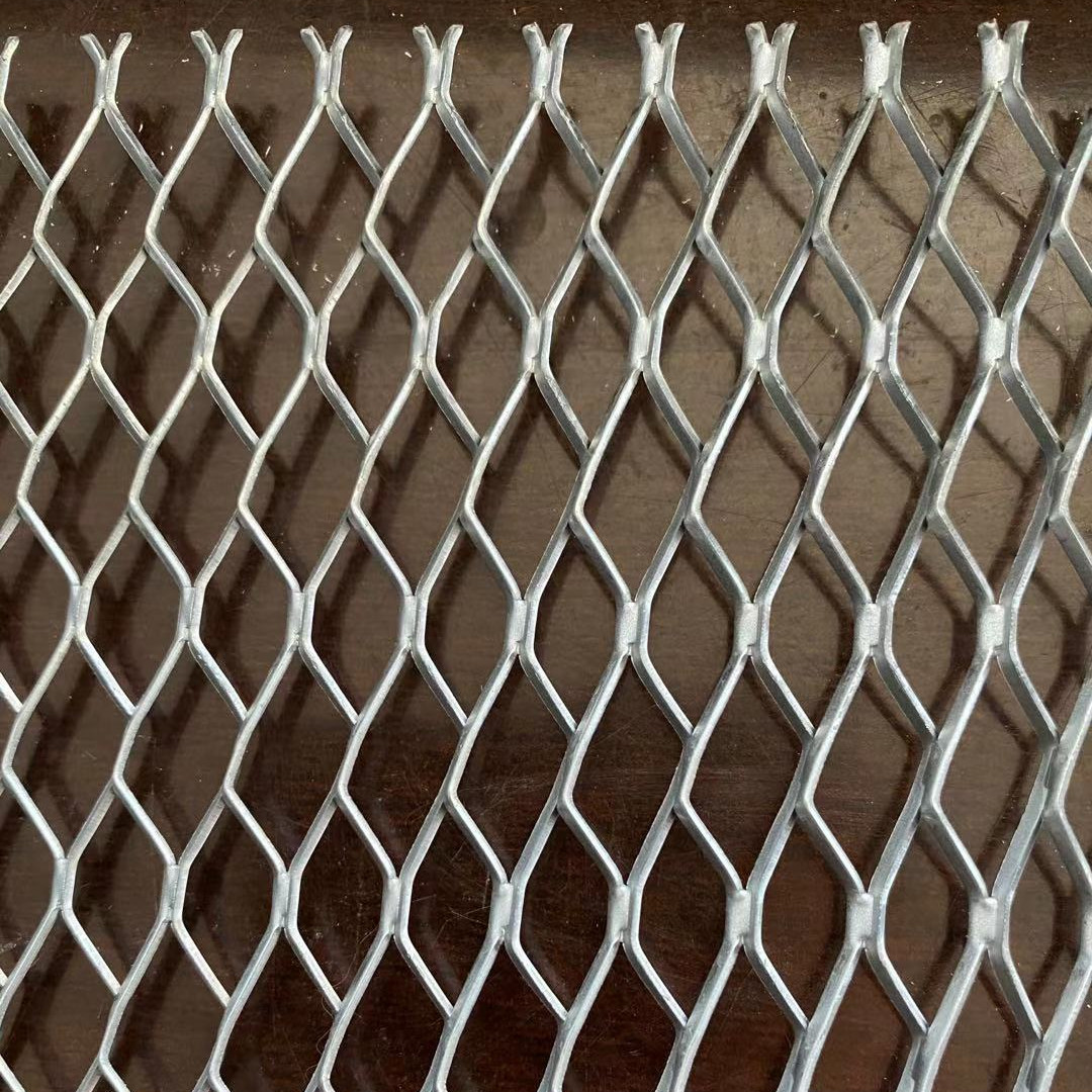 1.75lbs Flat Rib Lath Dimpled Self Furred Diamond Metal Mesh