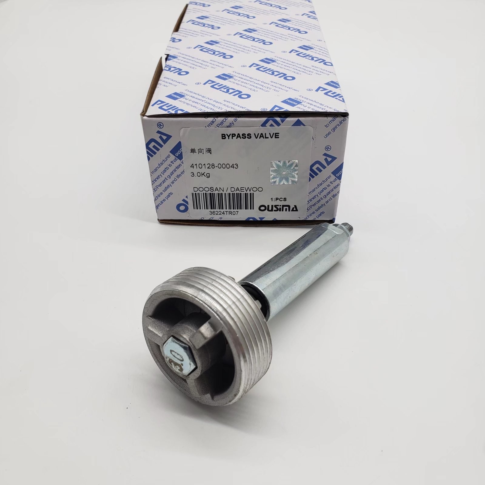 410128-00043 Excavator Control Valve , 3.0kg Solenoid Check Valve