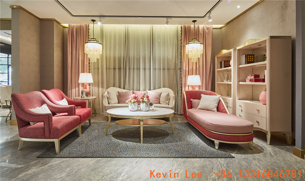 Custom made furniture factory who supply hotel furniture console table and coffee table for Lobby Leisure furniture