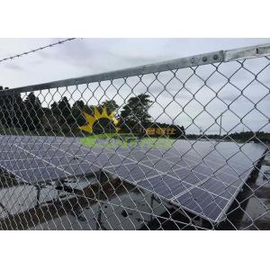 Pre - Assembled Parts Solar Mounting Structure With Long Service Life