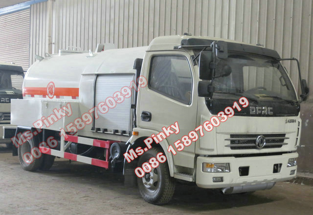 5500L Propane Bobtail Tanker Truck With Mobile Filling Gas Machine and Dispenser Propane Delivery Trucks Hot Sales