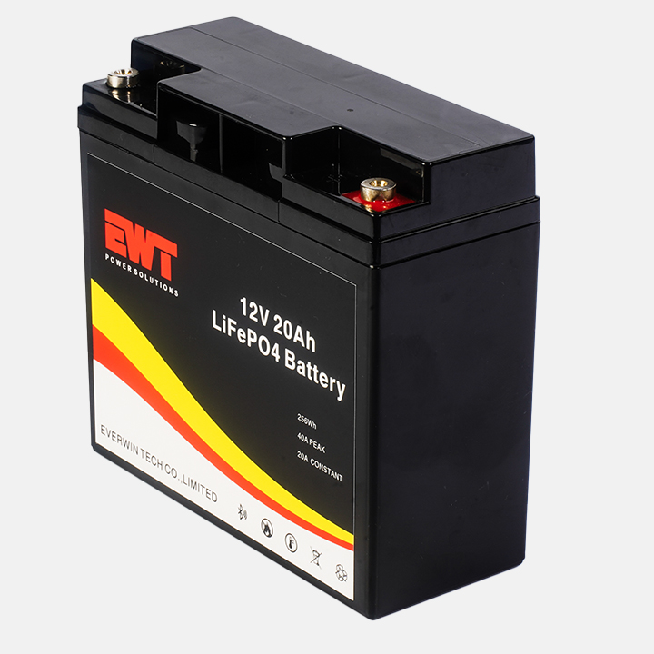 OEM / ODM 12V Lithium Iron Phosphate Battery 12.8V 20Ah Lifepo4 Battery Pack